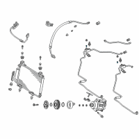 OEM Toyota Mirai Suction Pipe Valve Diagram - 88374-30010