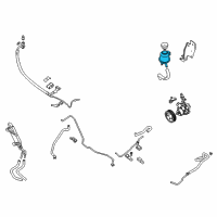 OEM 2004 Nissan Pathfinder Armada Tank Assy-Reservoir Diagram - 49192-7S000