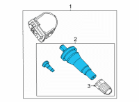 OEM Ford Mustang Mach-E Valve Diagram - F2GZ-1700-D
