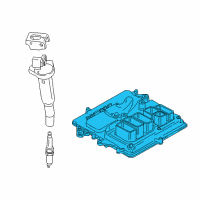 OEM 2017 BMW M2 Dme Engine Control Module Diagram - 12-14-8-693-361