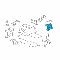 OEM Honda CR-V Rubber Assy., Transmission Mounting Diagram - 50850-SWN-P81