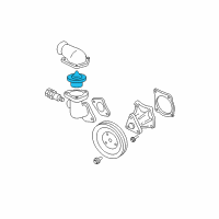 OEM 1994 Chevrolet C3500 Thermostat Unit Diagram - 24577299