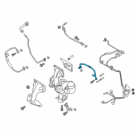 OEM 2016 Lincoln MKC Oil Feed Tube Diagram - EJ7Z-6K679-D