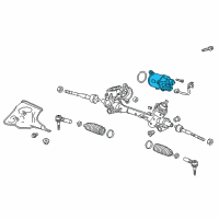 OEM Buick Regal Sportback Motor Diagram - 84425940