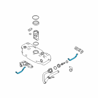 OEM 2004 Chevrolet Aveo Mount Strap Diagram - 96494187