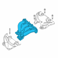 OEM 2006 Chrysler Sebring Exhaust Manifold Diagram - 4792538AA