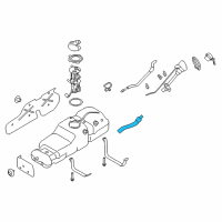 OEM 2021 Nissan Titan Hose-Filler Diagram - 17228-9FT0A