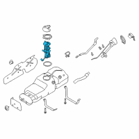 OEM 2017 Nissan Titan XD In Tank Fuel Pump Diagram - 17040-EZ31A