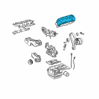 OEM 2004 Toyota Avalon Valve Cover Diagram - 11201-0A051