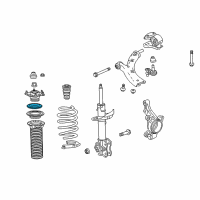 OEM 2018 Acura RDX Bearing, Front Shock Absorber Mount Diagram - 51726-TX4-A01