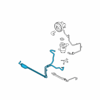 OEM 2009 Ford Mustang Power Steering Cooler Diagram - 9R3Z-3D746-A