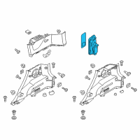 OEM 2016 Kia Soul Lamp Assembly-Cargo Diagram - 92620B2000