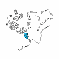 OEM 2020 Hyundai Ioniq Valve Assembly-EGR Diagram - 28450-03HA0