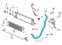 OEM 2022 Honda CR-V HOSE Diagram - 1J401-5RD-H00