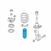 OEM 2022 Hyundai Palisade Front Suspension Strut Dust Cover Diagram - 54625-S1000