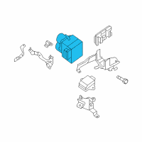 OEM Nissan Altima Anti Skid Actuator Assembly Diagram - 47600-JA80A
