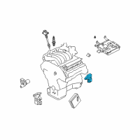 OEM 2005 Nissan 350Z Crankshaft Position Sensor Diagram - 23731-AL60C