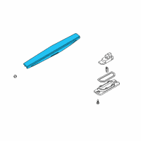 OEM 2007 Infiniti FX45 Lamp Assembly-Stop, High Mounting Diagram - 26590-CG00A