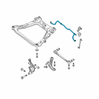 OEM Nissan Sentra Stabilizer-Front Diagram - 54611-ET81A