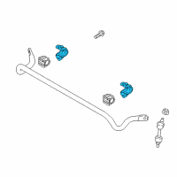 OEM Kia K5 Bracket-STABILIZER B Diagram - 55516S1000