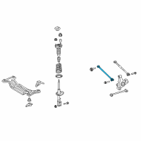 OEM 2011 Toyota Avalon Front Arm Diagram - 48710-06130