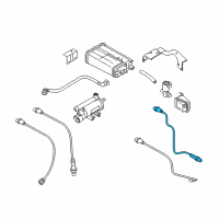 OEM 2016 Kia Forte Oxygen Sensor Assembly Diagram - 392102E510