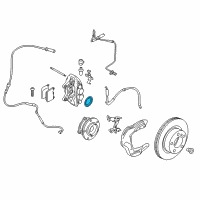 OEM 2014 BMW 335i GT xDrive Repair Set Brake Caliper Diagram - 34-11-6-850-935