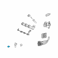 OEM Cadillac SRX Sensor, Camshaft Position Diagram - 12569160