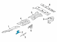 OEM BMW X6 Heat Insulation, Center Right Diagram - 51-48-7-424-928