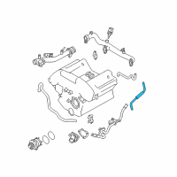 OEM 2019 Nissan Frontier Hose-Water Diagram - 14056-EA205