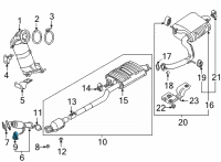 OEM Hyundai Sonata Hanger Diagram - 28780-L1000