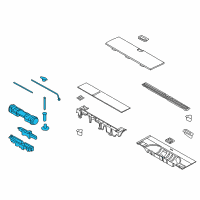 OEM 2014 Lincoln Navigator Jack Assembly Diagram - 7L1Z-17080-B