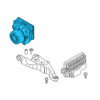 OEM 2019 BMW X2 ABS Control Module Diagram - 34516895509