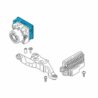 OEM 2022 BMW X2 ABS Control Module Diagram - 34525A272A5