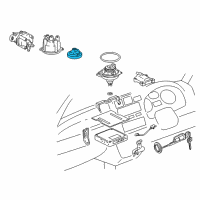 OEM 1996 Toyota Previa Rotor Diagram - 19102-74040