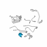 OEM 2008 Jeep Commander SOLENOID-Proportional PURGE Diagram - 52090419AA