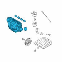 OEM 2017 Hyundai Sonata Manifold Assembly-Intake Diagram - 28310-2E900