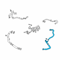 OEM Chevrolet Blazer By-Pass Hose Diagram - 55509175