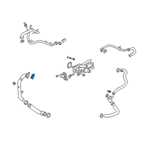 OEM 2019 Cadillac XT4 Inlet Pipe Gasket Diagram - 55504553