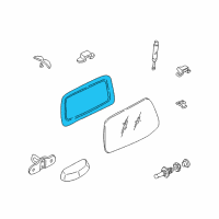 OEM 2001 Hyundai Santa Fe Weather Strip Diagram - 8719126000