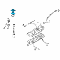 OEM 2009 Kia Borrego Packing-Fuel Pump Pl Diagram - 311072J000