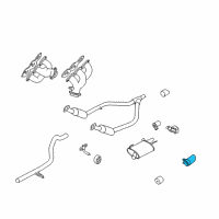 OEM 2005 Ford Mustang Extension Diagram - 5R3Z-5K238-AA