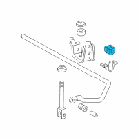 OEM 2003 Lexus LX470 Bush, STABILIZER Diagram - 48815-26250