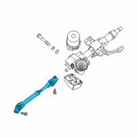 OEM 2018 Hyundai Accent Joint Assembly-Steering Diagram - 56400-H5000
