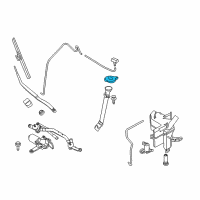 OEM Nissan Cap-Windshield Washer Tank Diagram - 28913-5AA0A