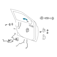 OEM 2013 Jeep Patriot Handle-Exterior Door Diagram - 5074194AG