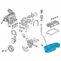 OEM 2017 Jeep Renegade Pan-Engine Oil Diagram - 4893150AB