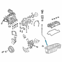 OEM 2016 Jeep Renegade Tube-Engine Oil Indicator Diagram - 68211420AA