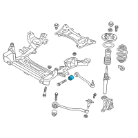 OEM 2014 BMW X3 Rubber Mount, Control Arm Diagram - 31-10-6-786-959