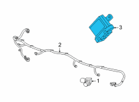 OEM 2022 Chevrolet Suburban Module Diagram - 84761799
